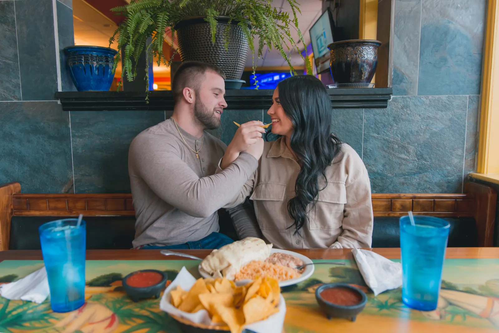 Engagement session moments 3