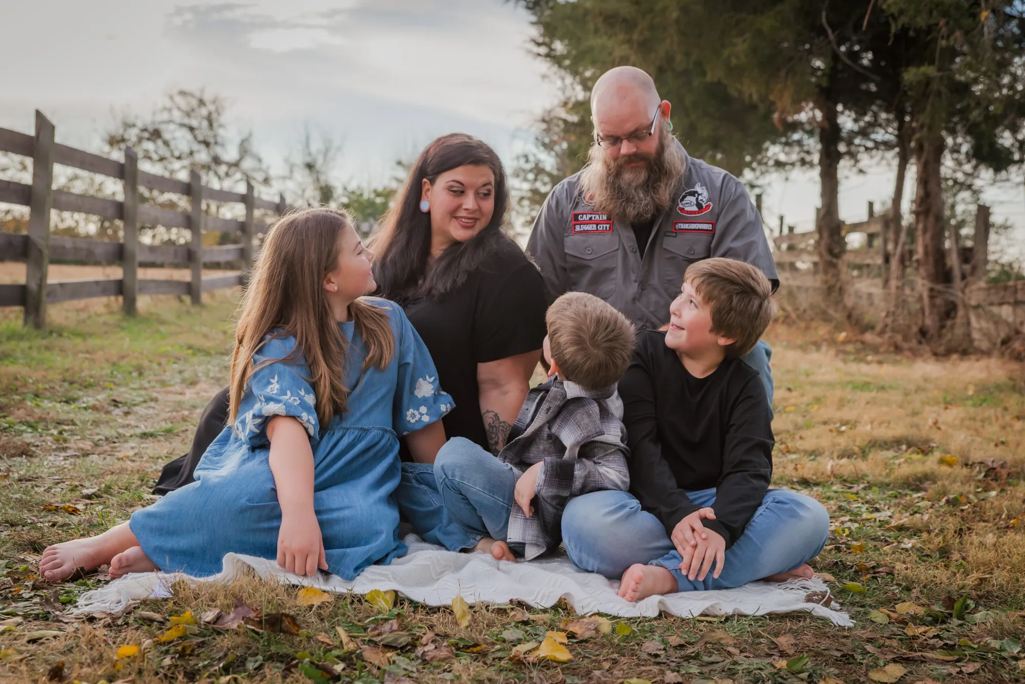 Family portrait by Laura Christine Photography in Louisville, Kentucky