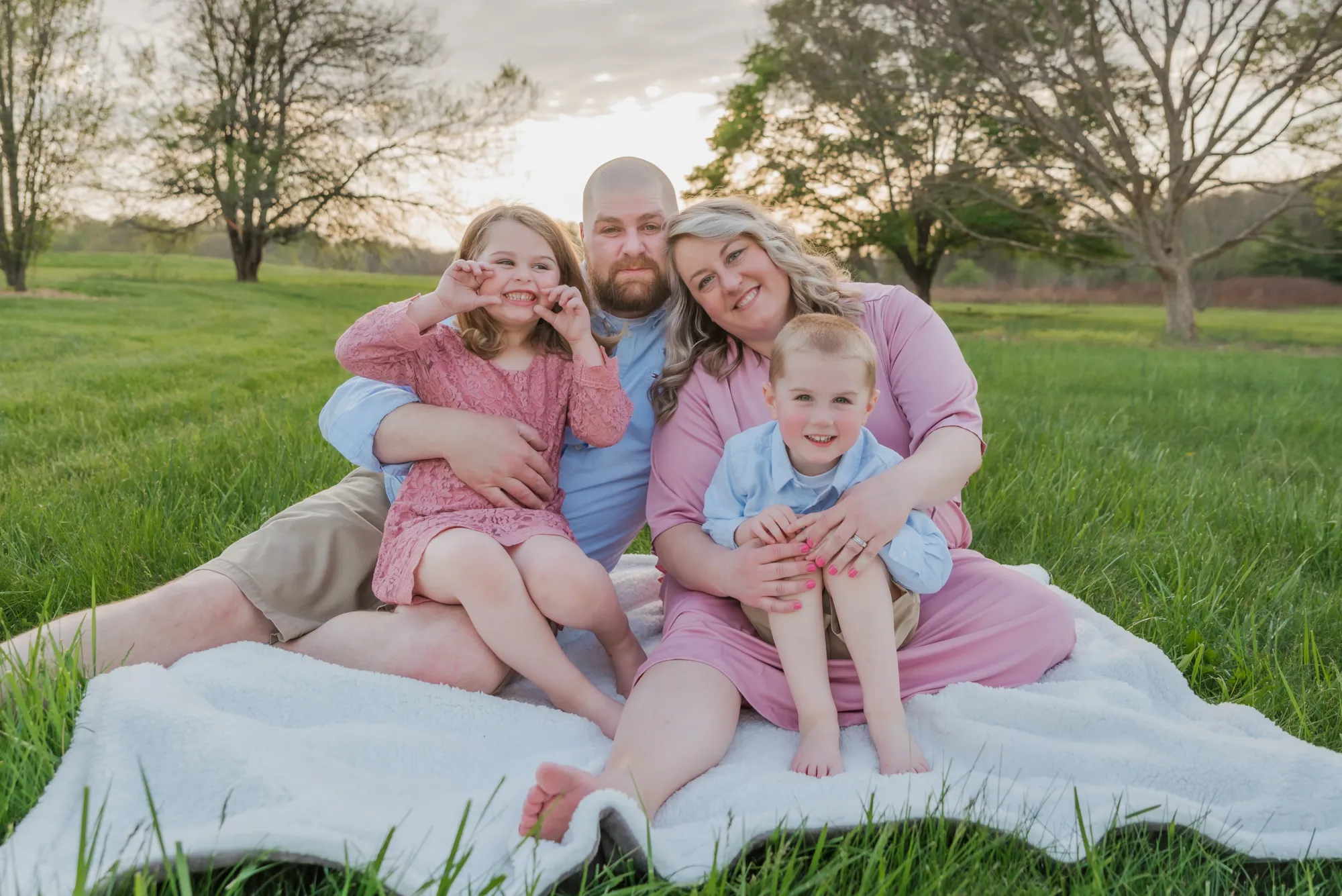 Family moment by Laura Christine Photography in Louisville, Kentucky
