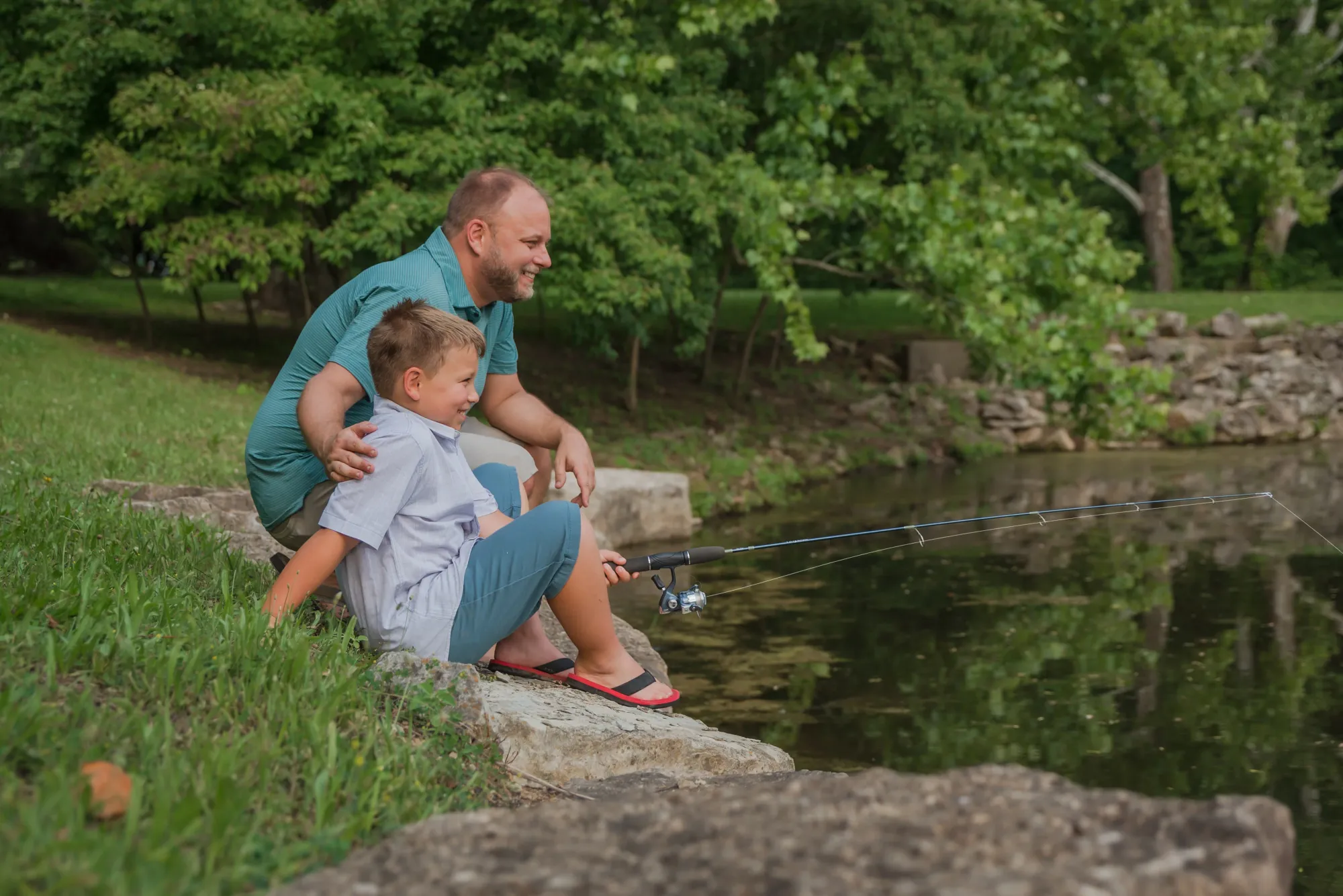Family moment by Laura Christine Photography in Louisville, Kentucky