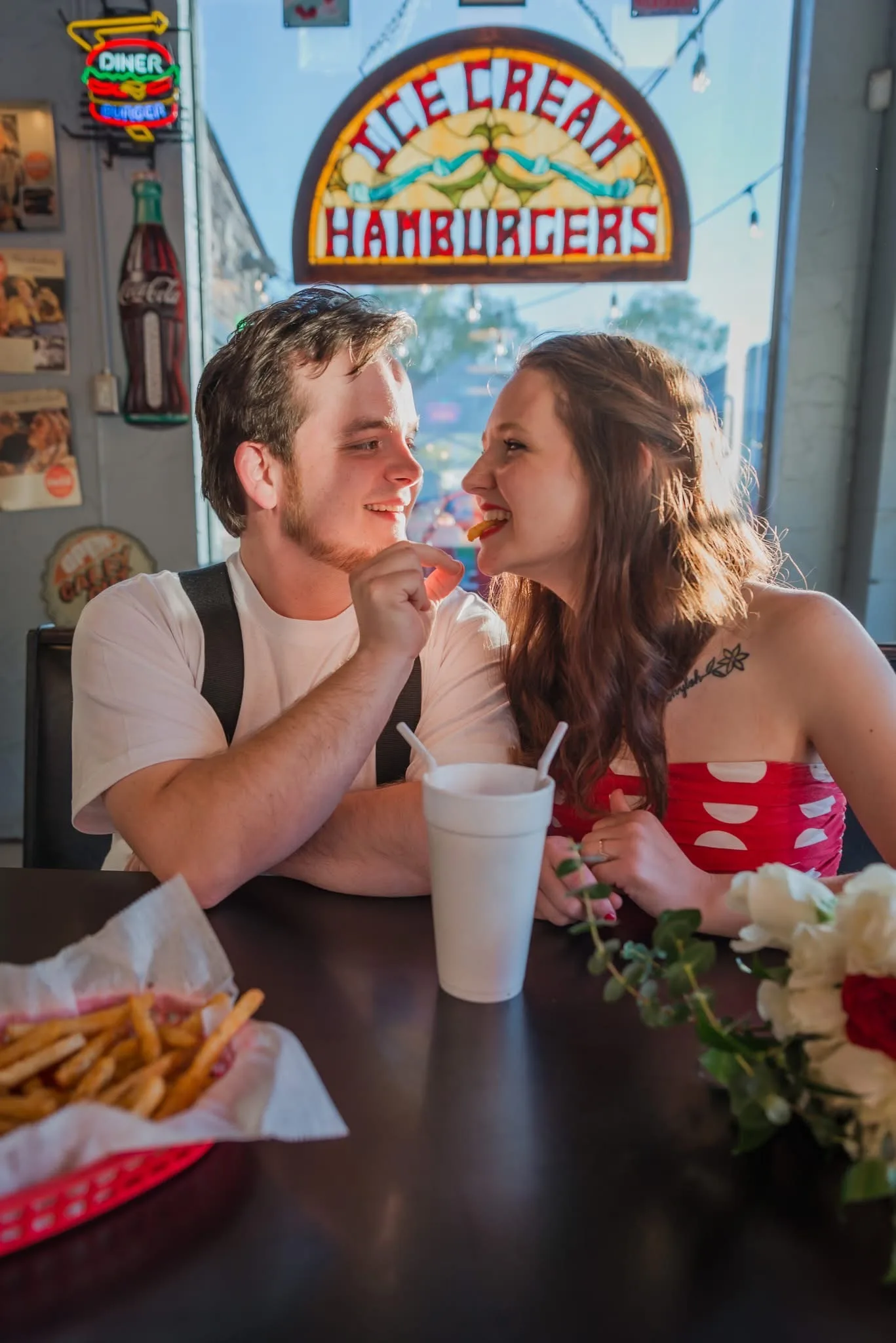Engagement moment by Laura Christine Photography in Louisville, Kentucky