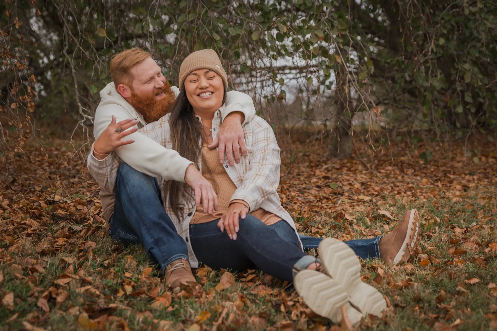 Engagement moment by Laura Christine Photography in Louisville, Kentucky