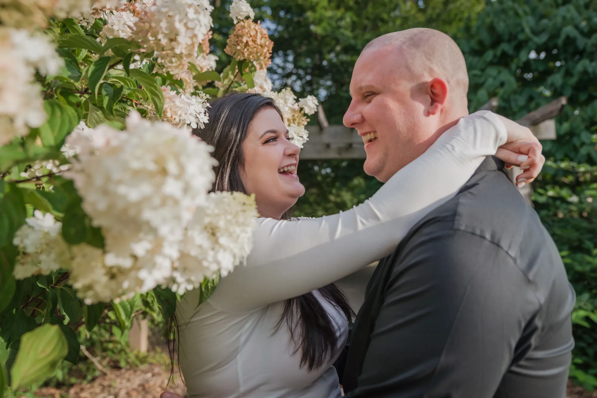 Engagement moment by Laura Christine Photography in Louisville, Kentucky