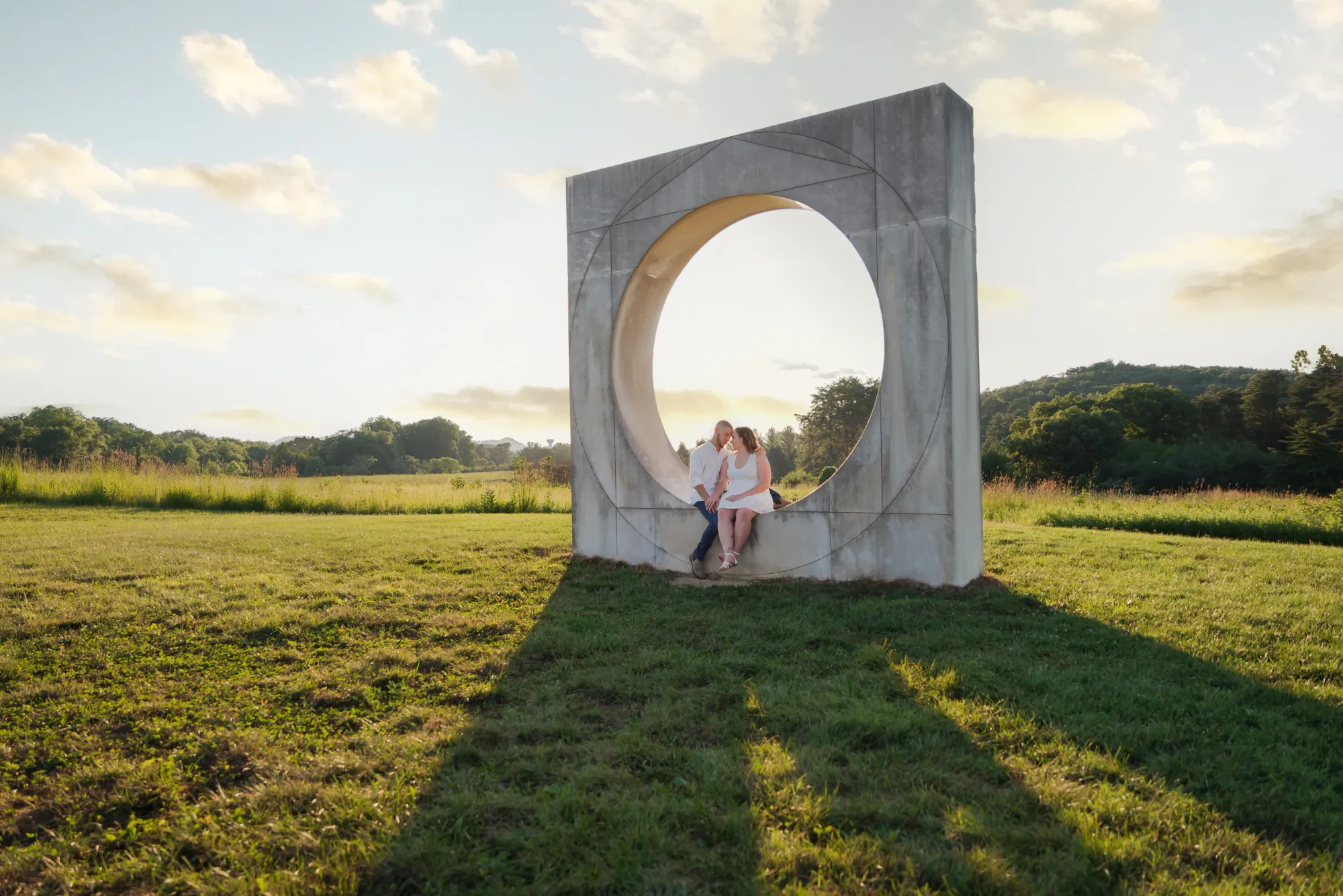 Engagement moment by Laura Christine Photography in Louisville, Kentucky