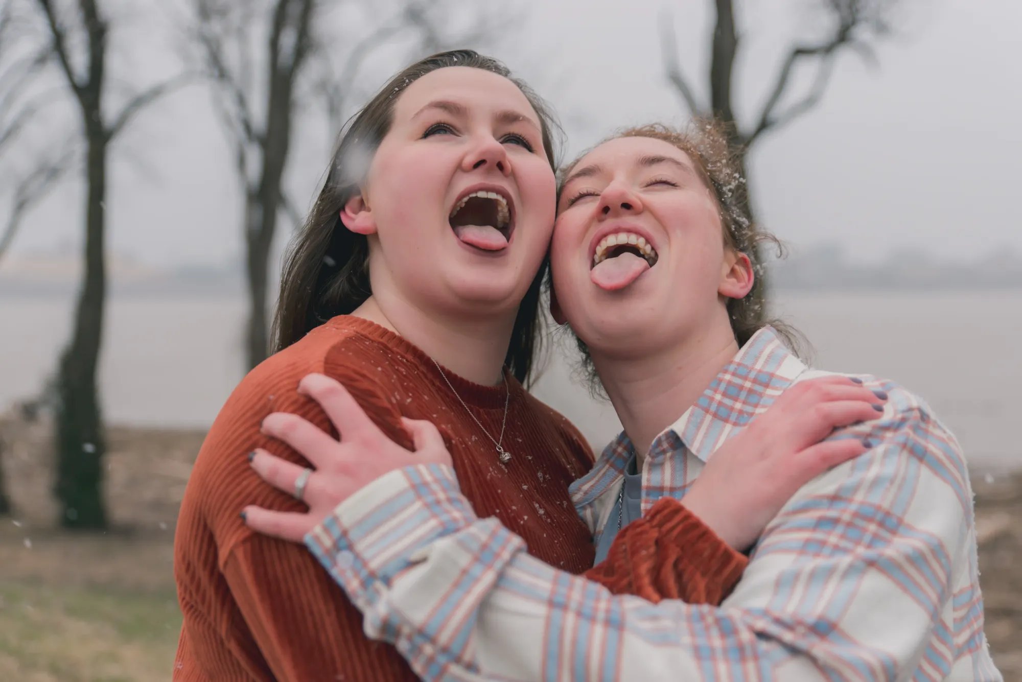 Engagement moment by Laura Christine Photography in Louisville, Kentucky