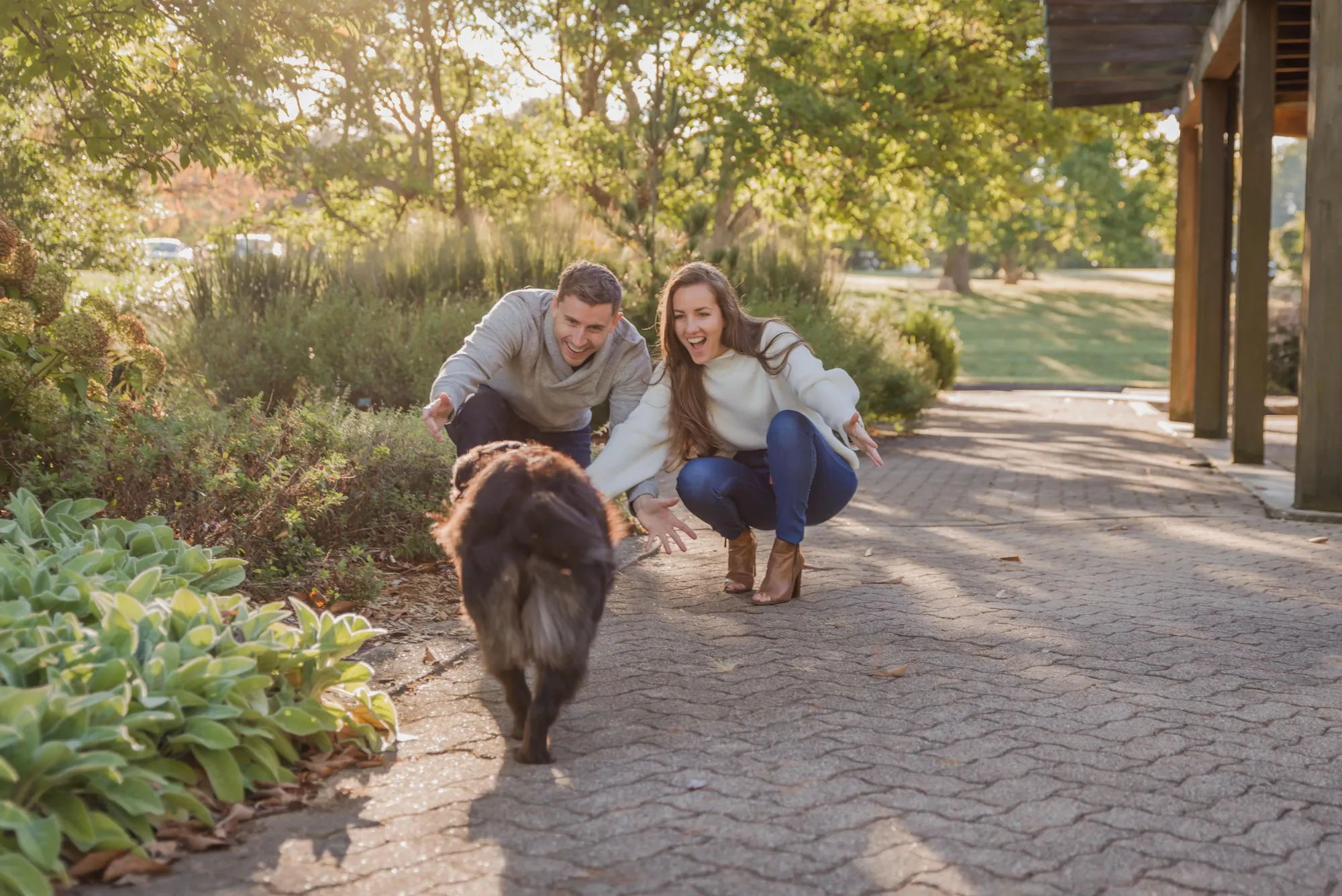 Engagement moment by Laura Christine Photography in Louisville, Kentucky
