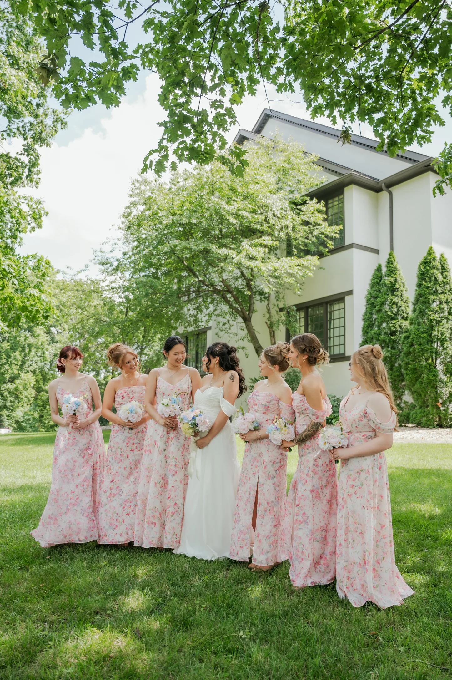 Wedding ceremony by Laura Christine Photography in Louisville, Kentucky