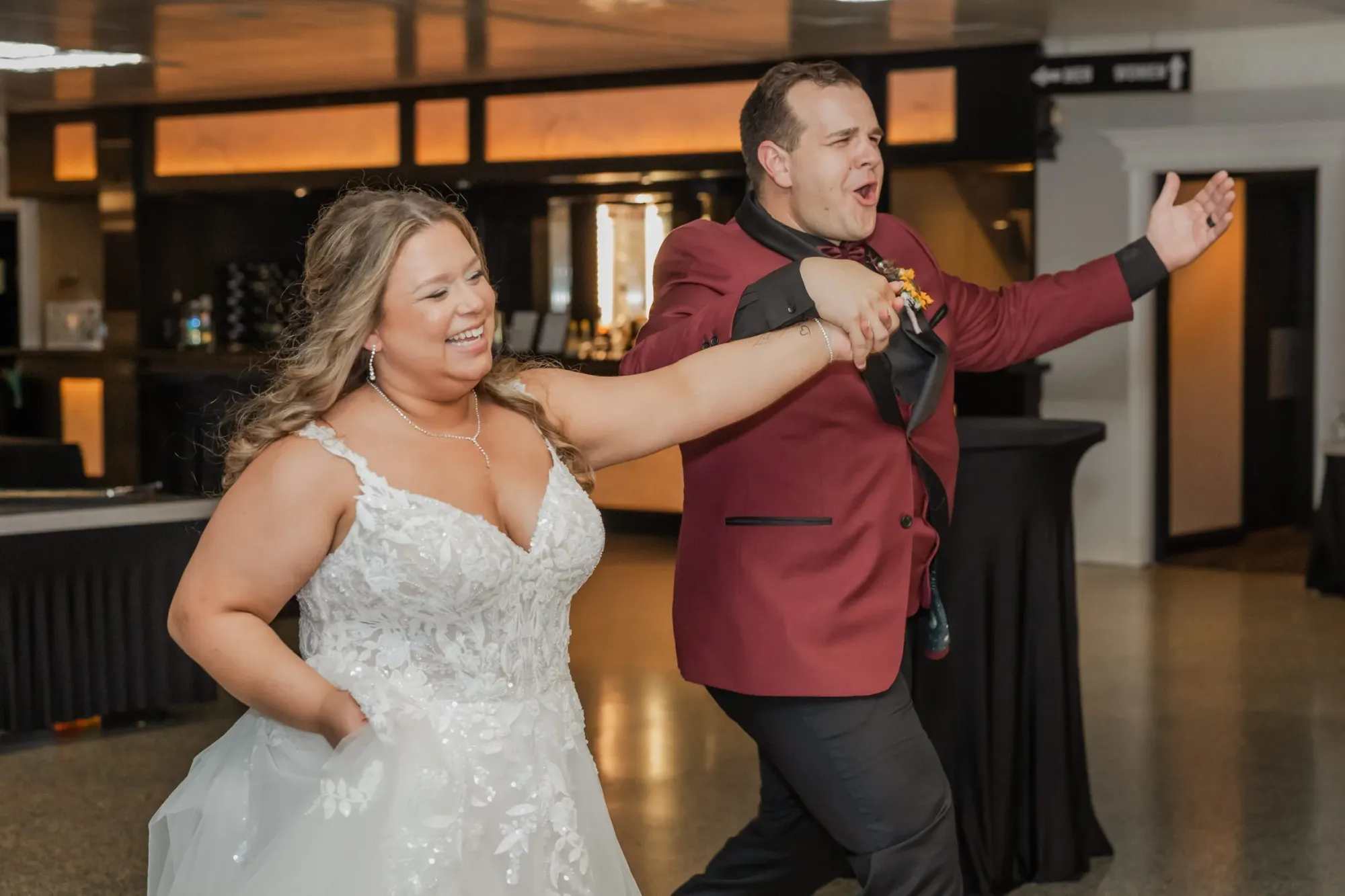 Wedding reception by Laura Christine Photography in Louisville, Kentucky