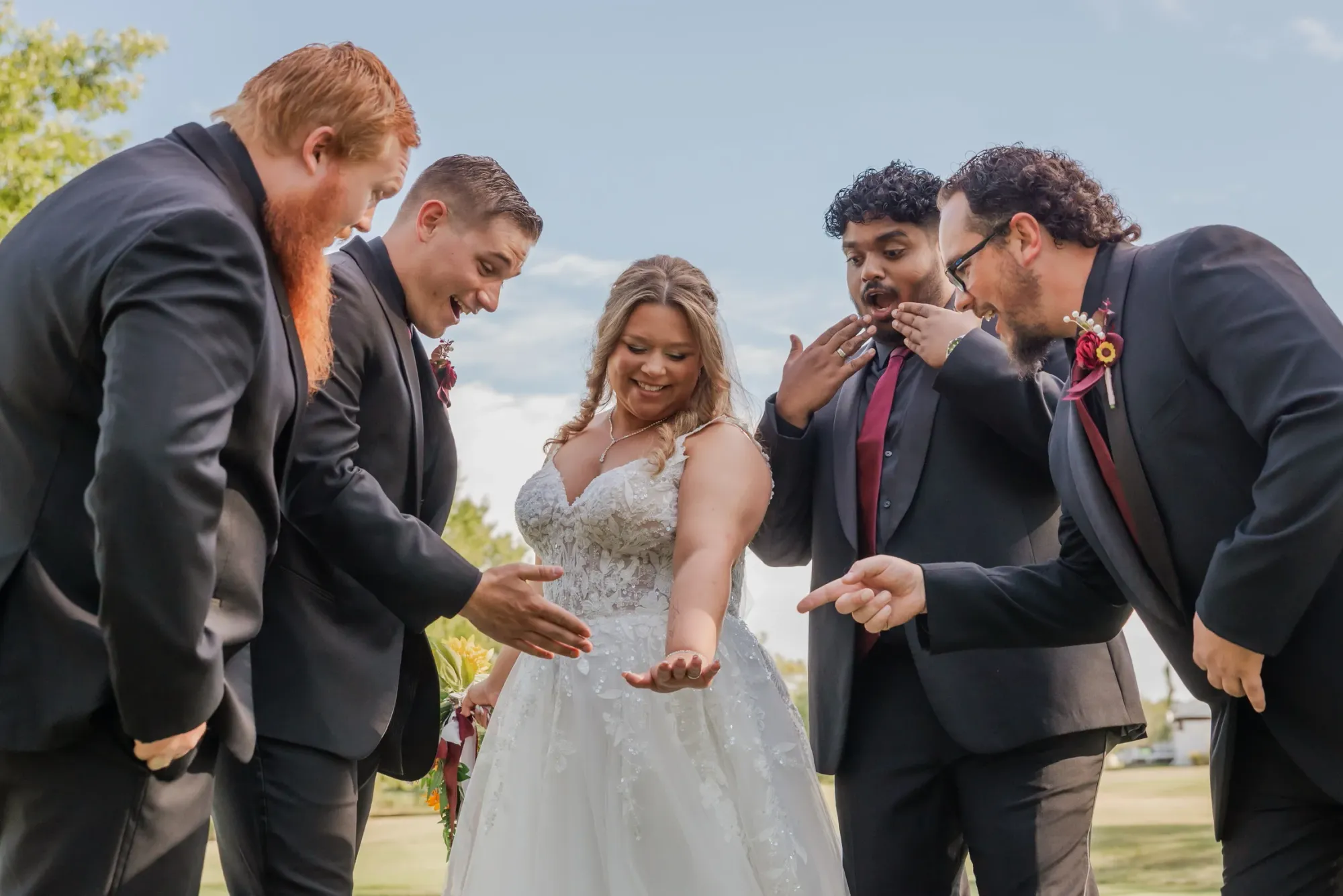 Wedding moment by Laura Christine Photography in Louisville, Kentucky