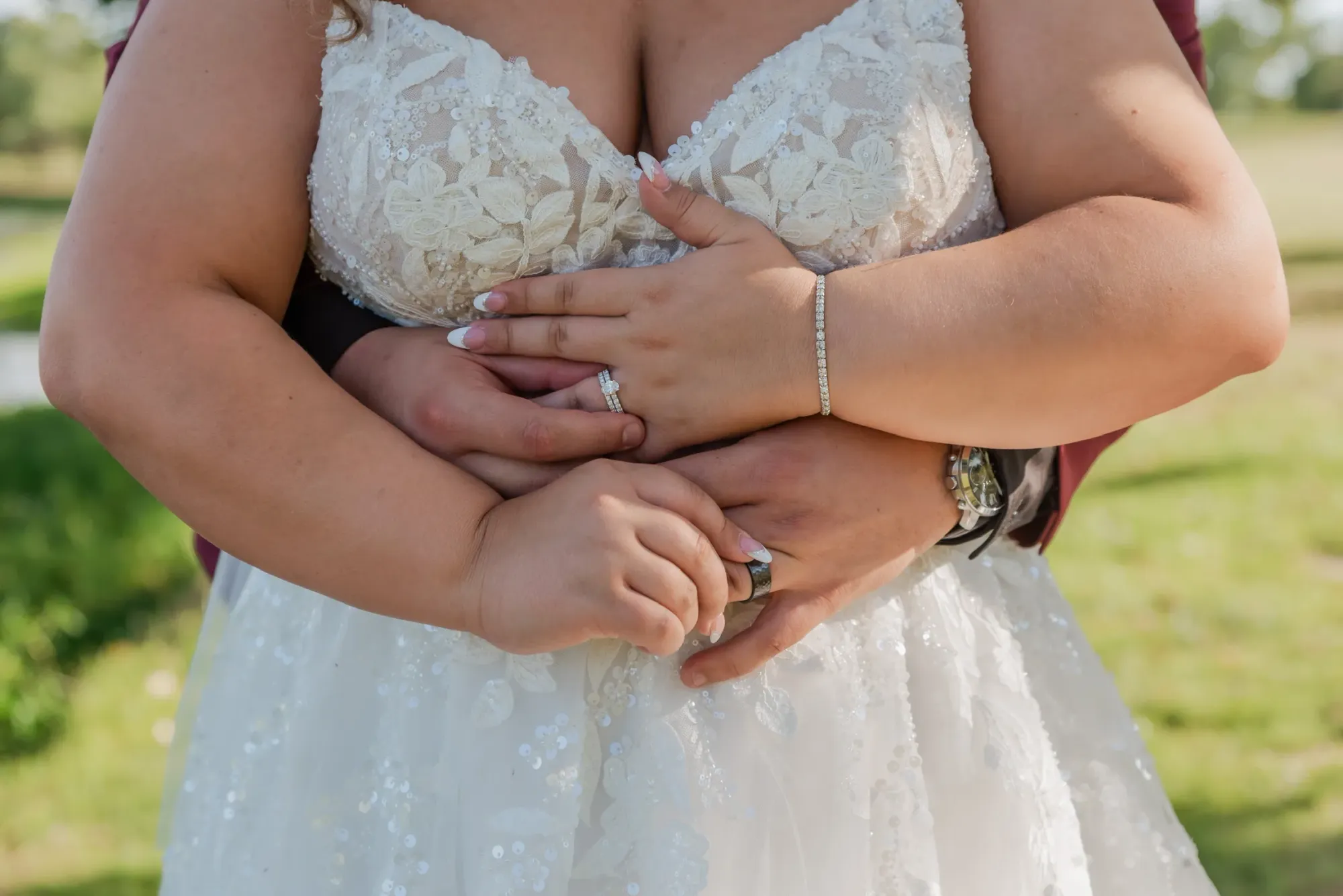 Wedding ceremony by Laura Christine Photography in Louisville, Kentucky