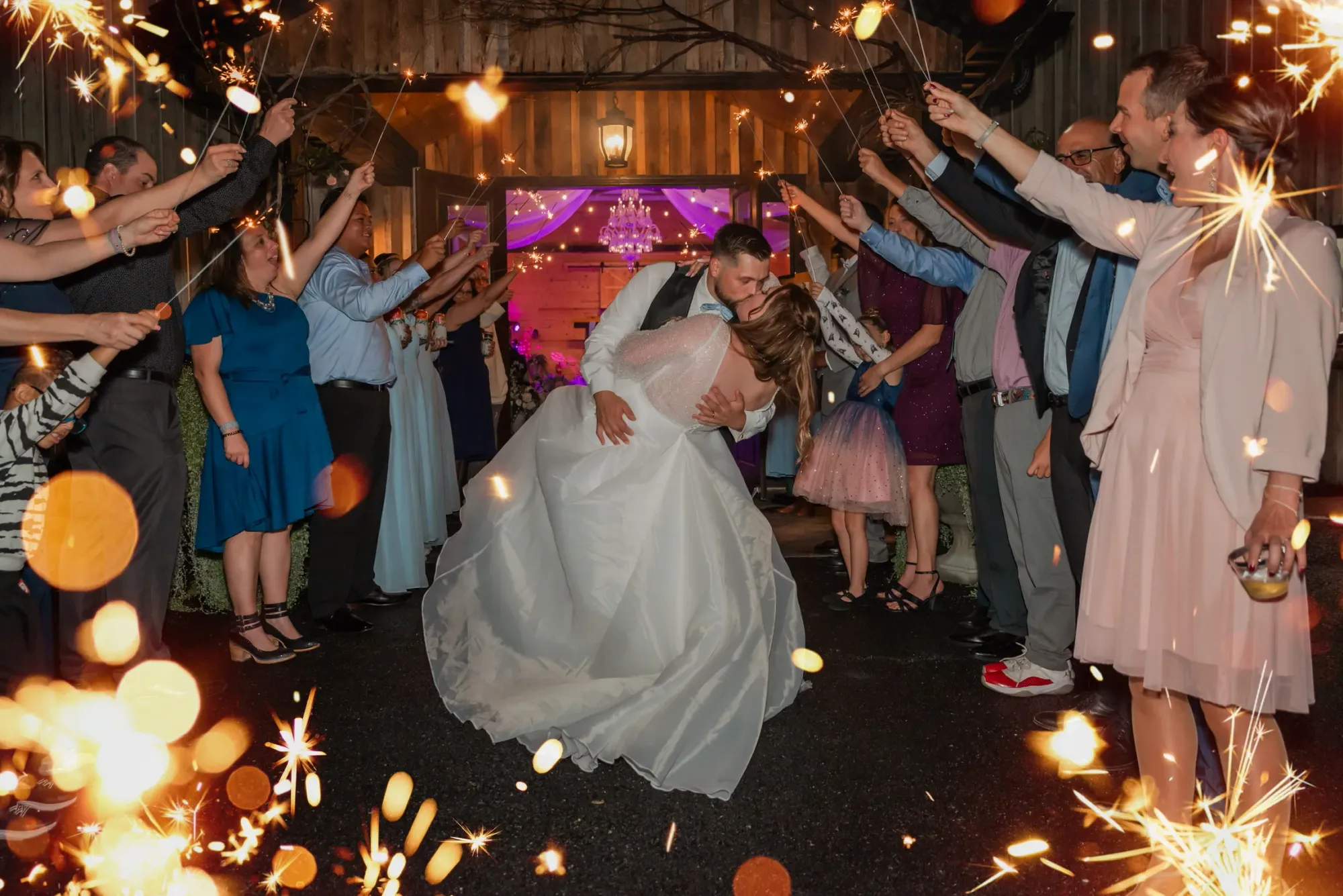 Wedding celebration by Laura Christine Photography in Louisville, Kentucky