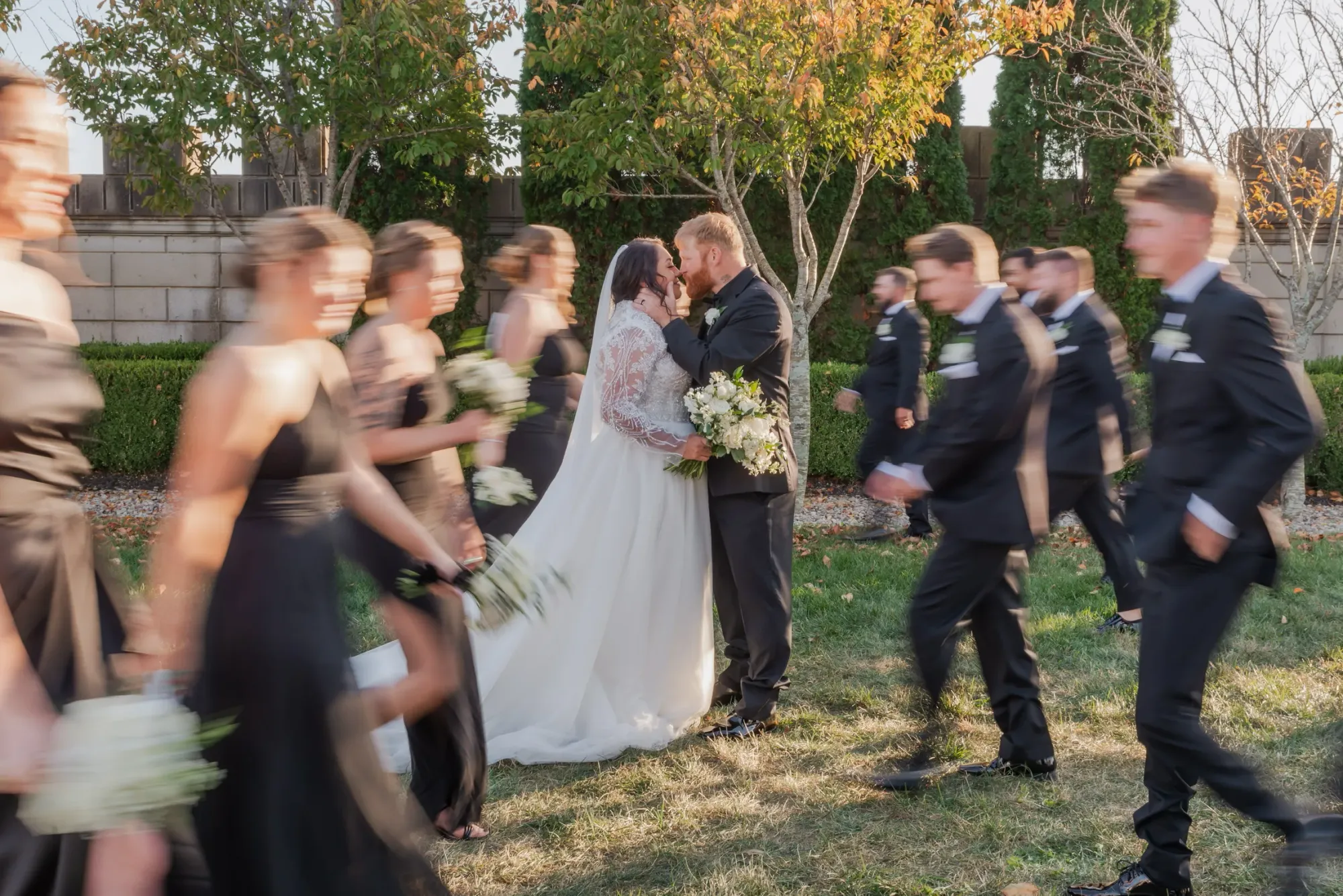 Wedding reception by Laura Christine Photography in Louisville, Kentucky