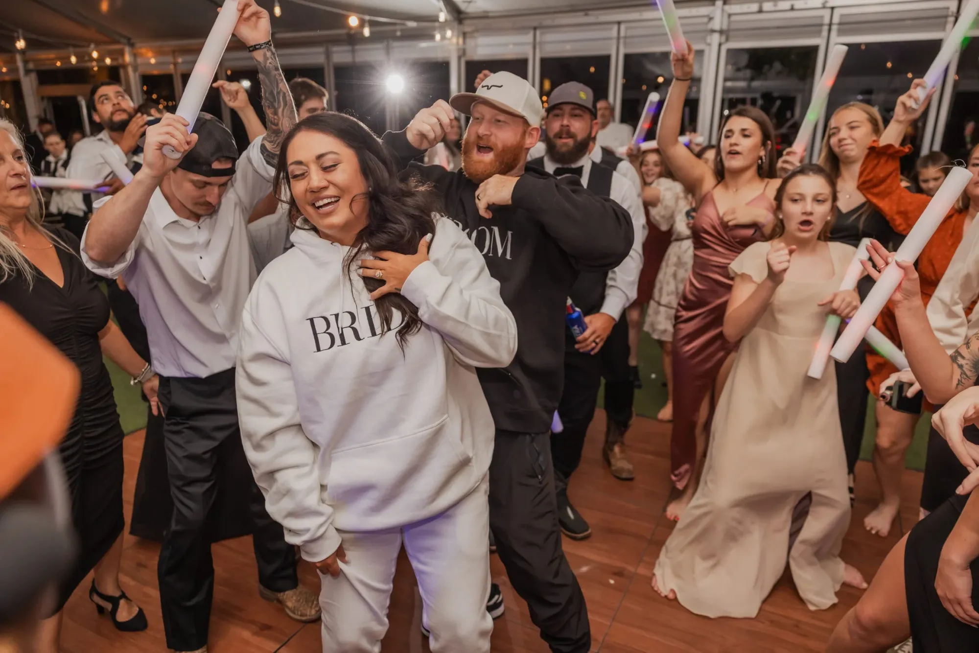 Wedding celebration by Laura Christine Photography in Louisville, Kentucky