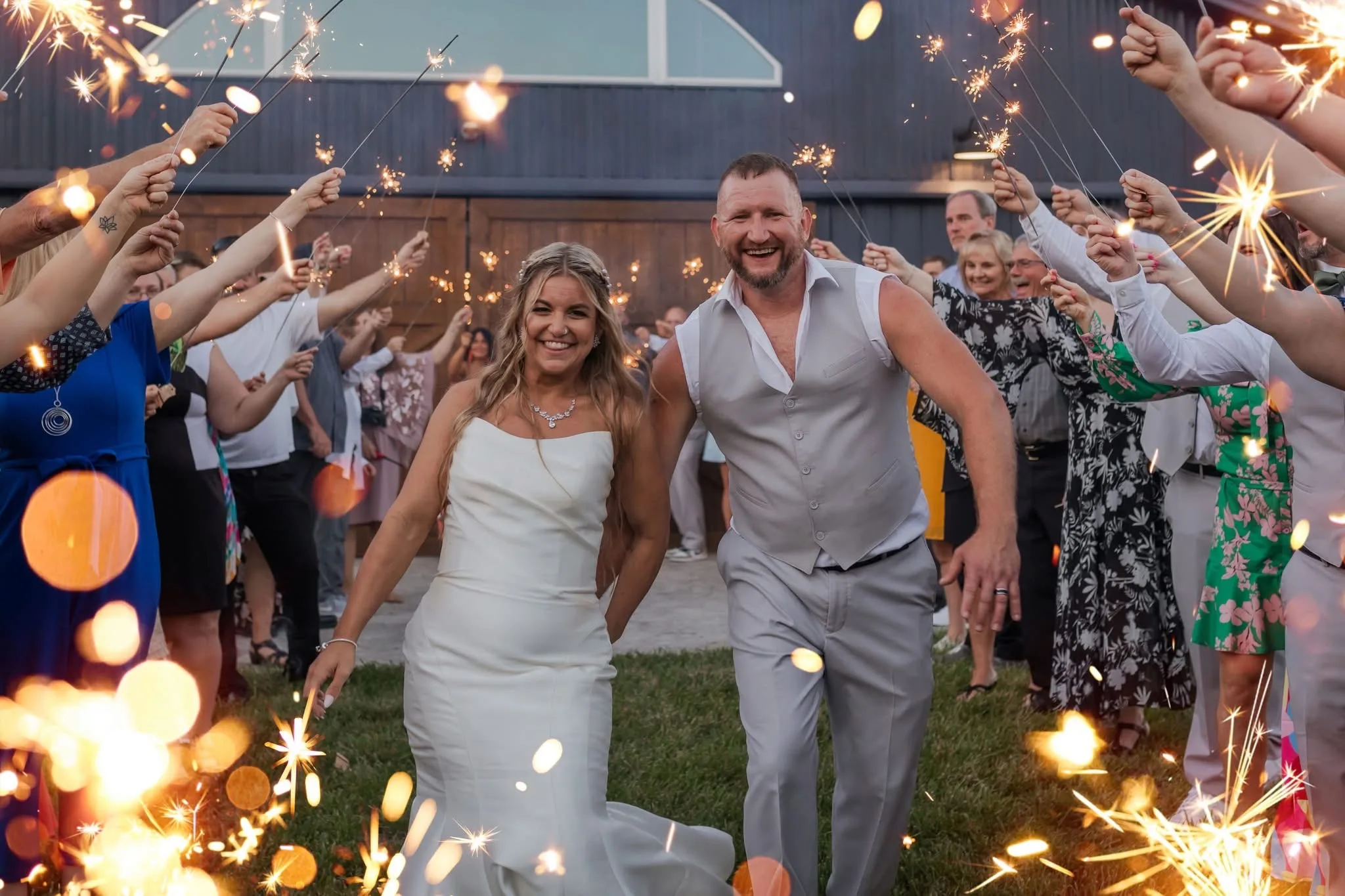 Wedding ceremony by Laura Christine Photography in Louisville, Kentucky