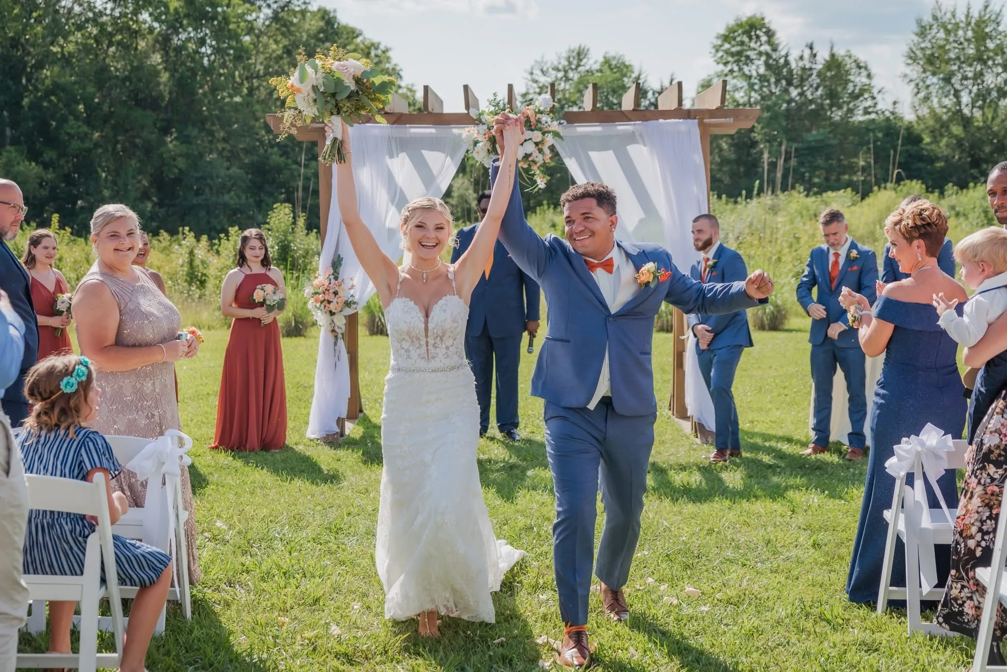 Wedding reception by Laura Christine Photography in Louisville, Kentucky
