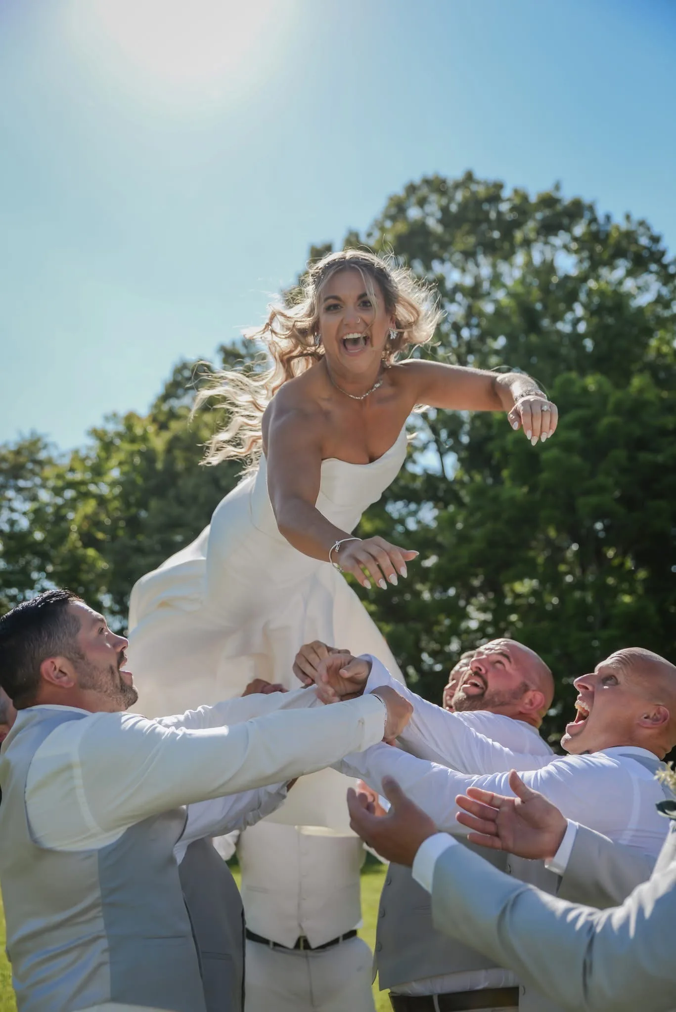 Wedding ceremony by Laura Christine Photography in Louisville, Kentucky