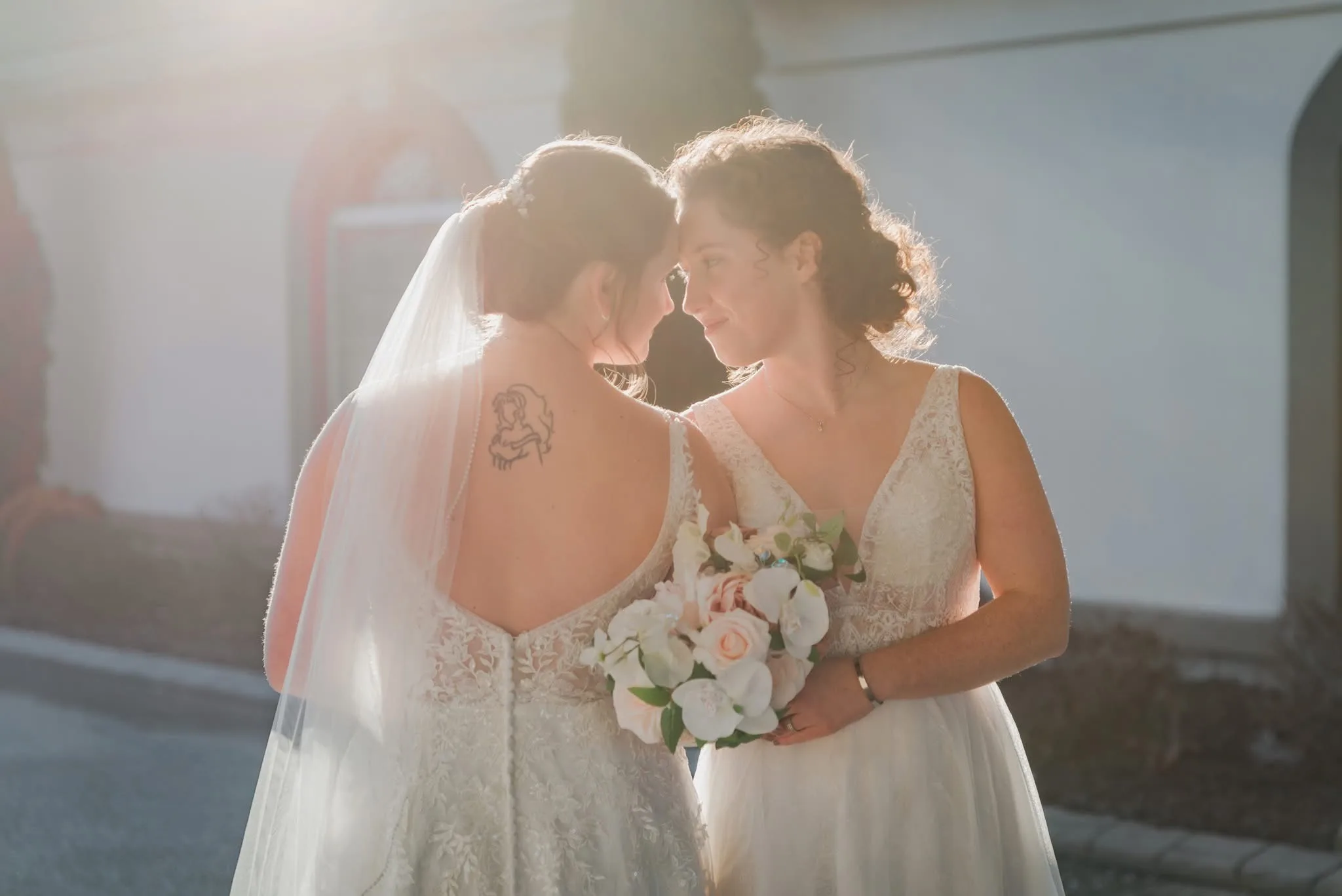 Wedding ceremony by Laura Christine Photography in Louisville, Kentucky