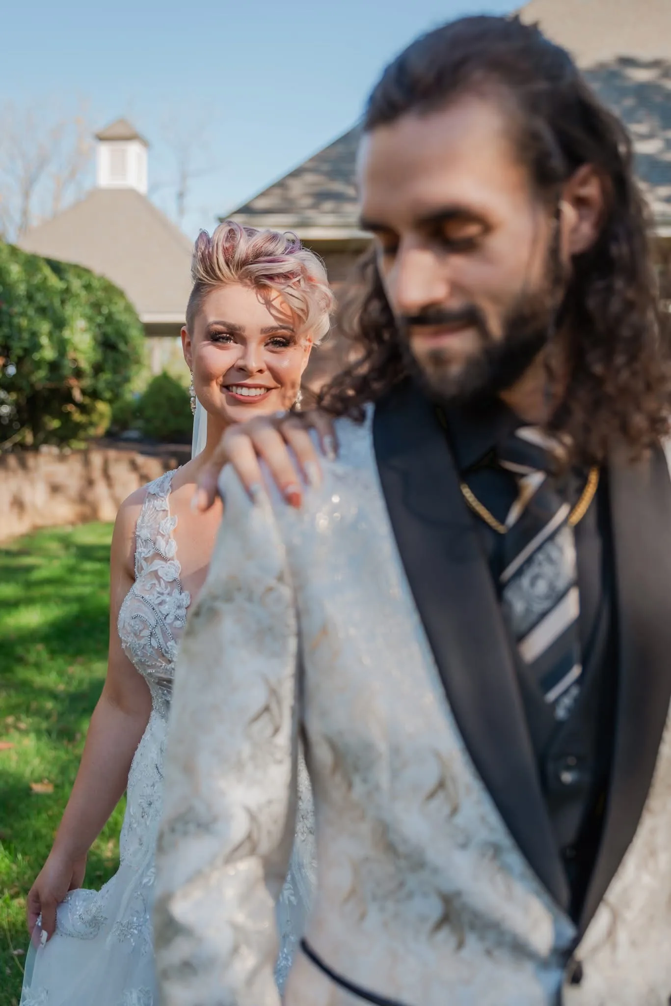Wedding celebration by Laura Christine Photography in Louisville, Kentucky