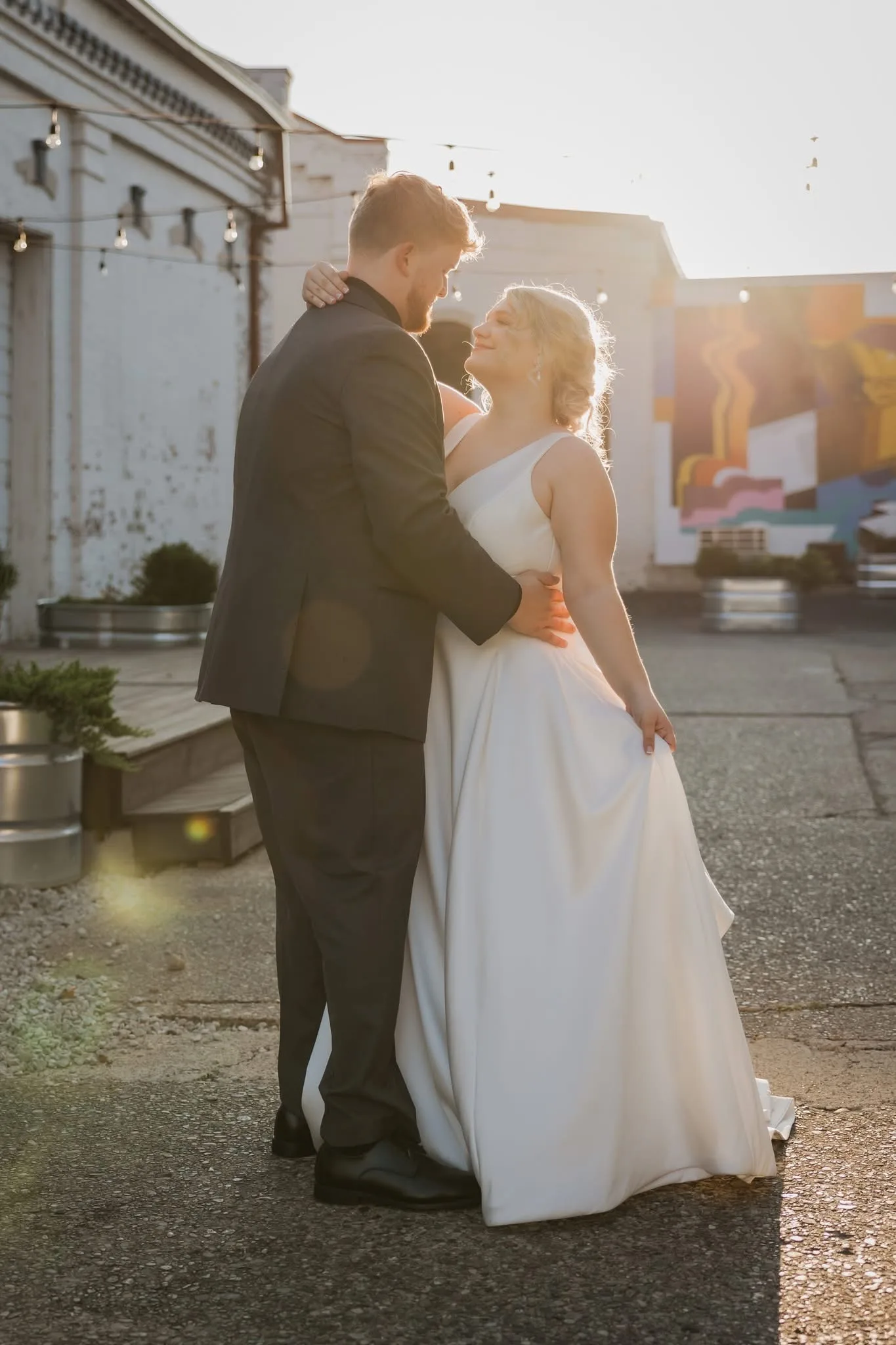 Wedding ceremony by Laura Christine Photography in Louisville, Kentucky