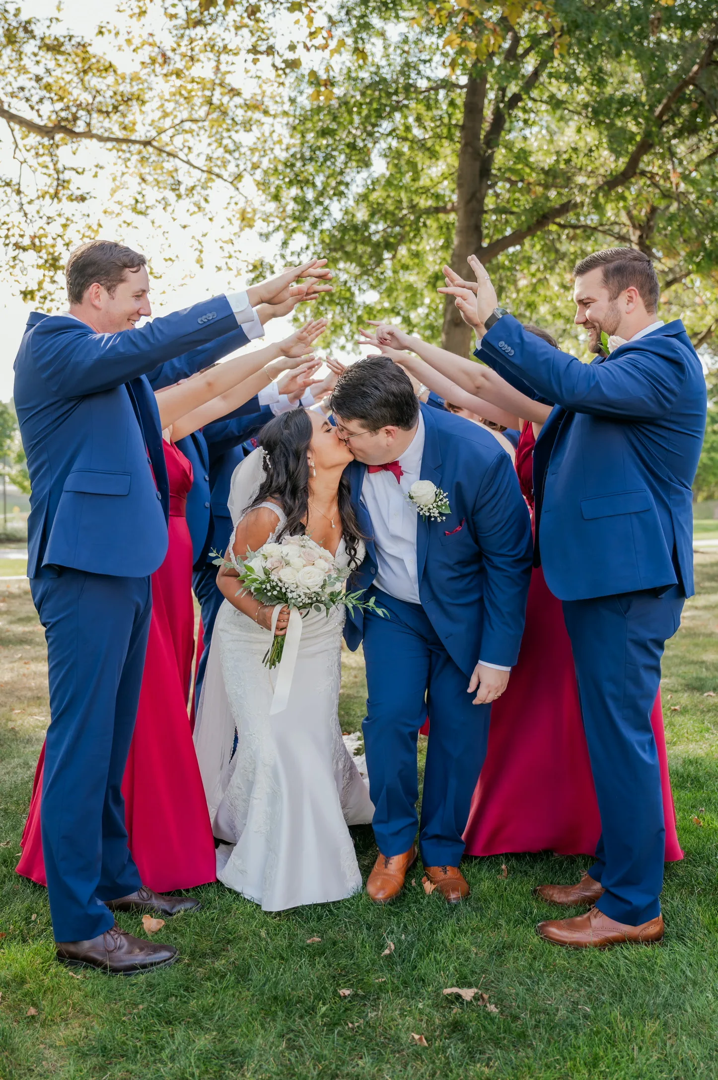 Wedding celebration by Laura Christine Photography in Louisville, Kentucky