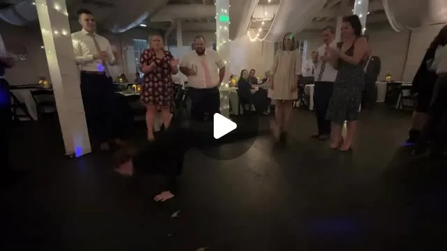 When one of the wedding guests says “somebody needs to do the worm right now”, and you’ve been waiting since high school to bust that move out of your arsenal again…

Yep. Mark that one on my…