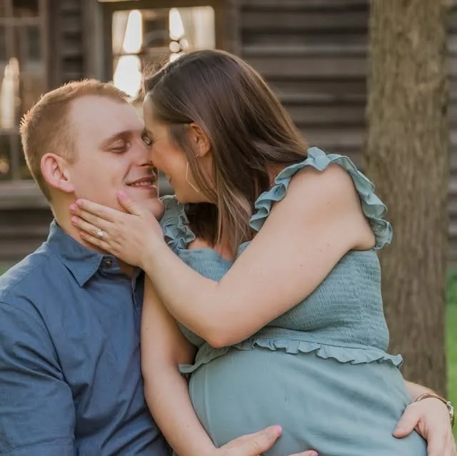 I captured Nicole and Chase's wedding day in the Fall of 2021, and I always hope that I'll have the honor to capture my couples stories as their lives continue to unfold. So when Nicole contacted me…