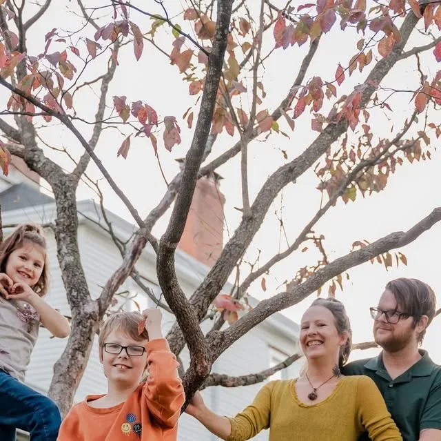 I captured the sweetest photos of this family in their front yard!! 😍 

I know there's a ton of cute seasonal mini sessions being offered right now, but think about how meaningful (and how much less…